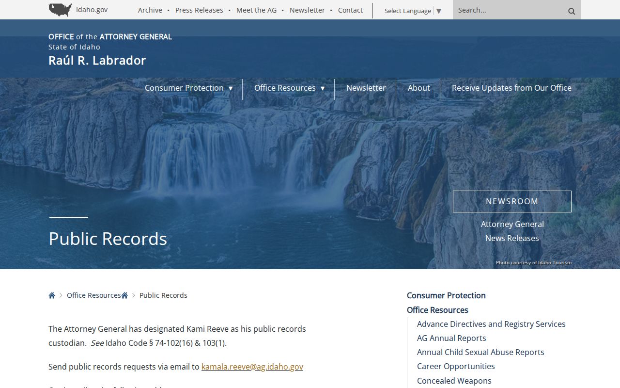 Lewiston residents directory Idaho public records guidance
