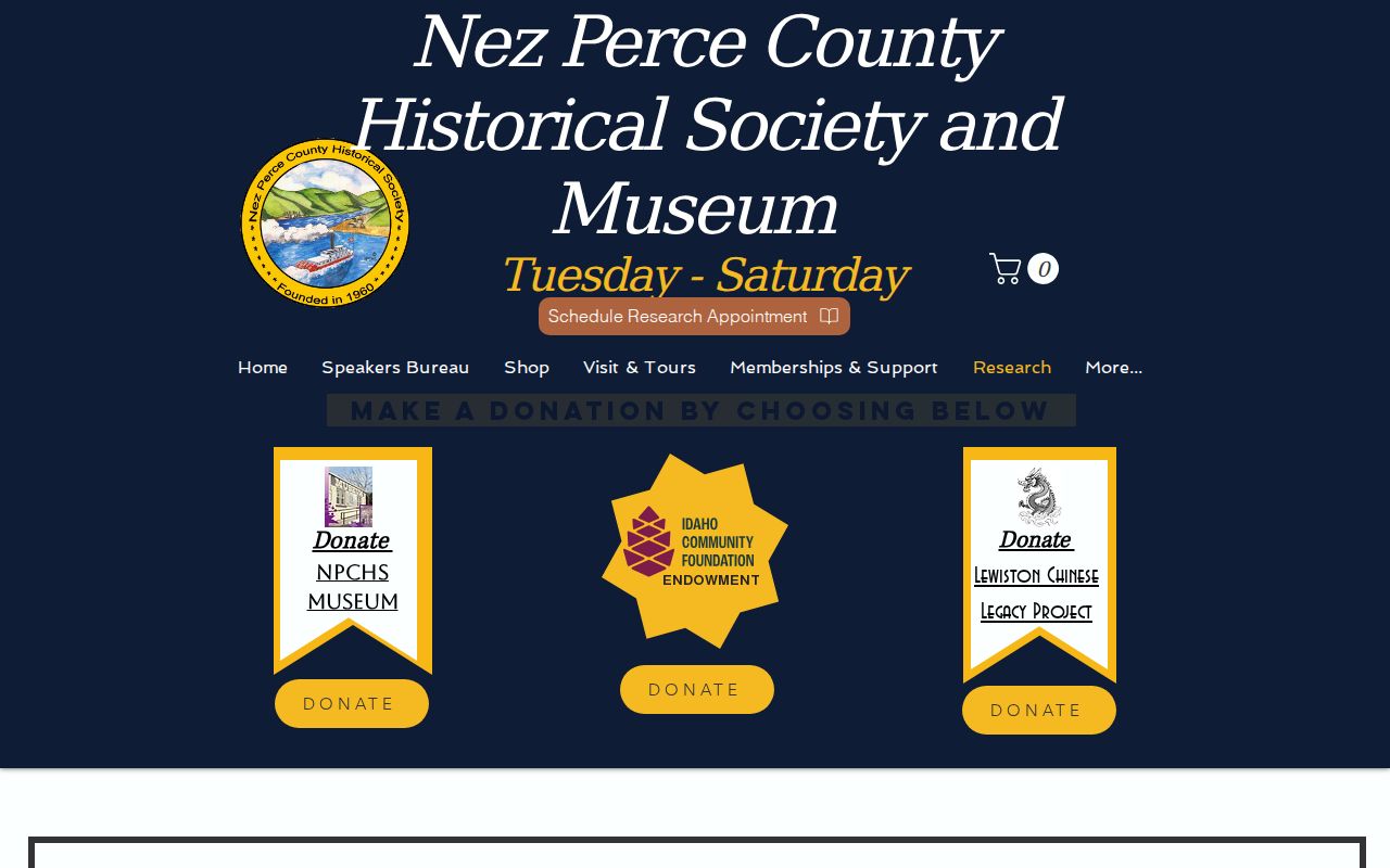 Lewiston previous residents Historical Society research service